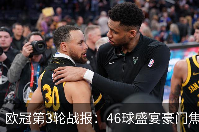 欧冠第3轮战报：46球盛宴豪门焦虑黑马崛起